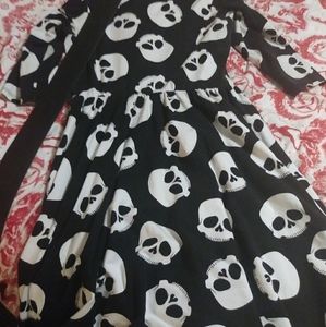 Deadly Dames hotrod skull dress